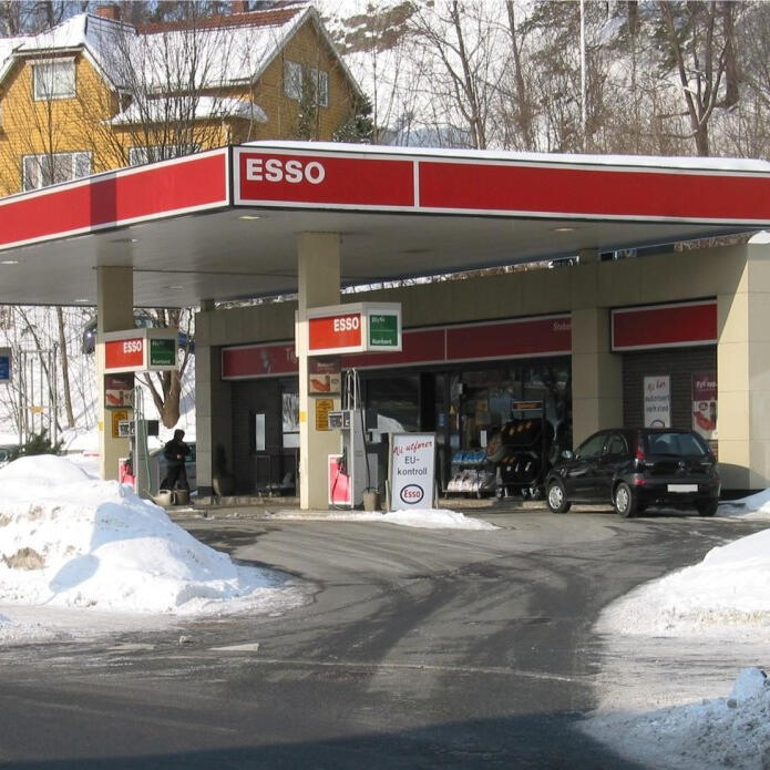 Kameraovervåkning til bensinstasjoner